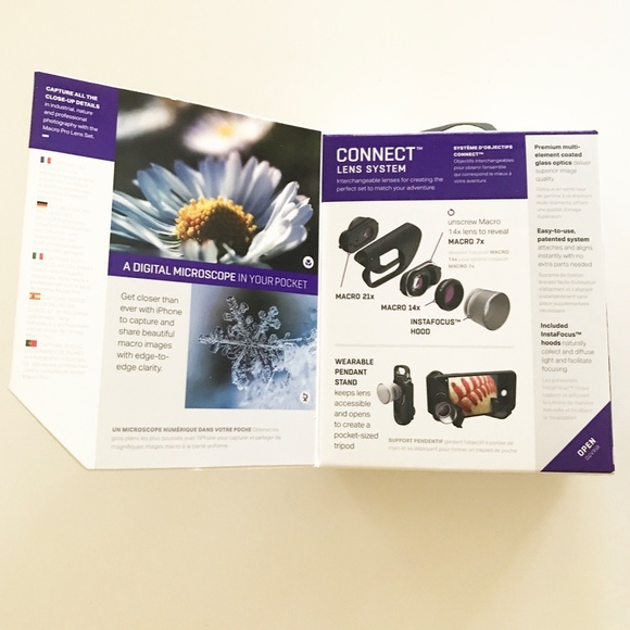 NWT Olloclip Macro Pro Lens Set for iPhone 7.6 & 7 Plus - Picture 4 of 4